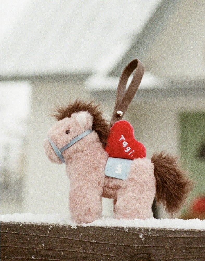 Tagi. Magi Year of the Horse Limited Edition Plush Creative Pendant Bag Accessories Bag Pendant - Image 2